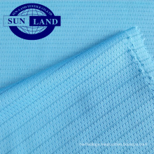 light weight anti-static polyester fabric for electronics factory safety wear or making underwear
 